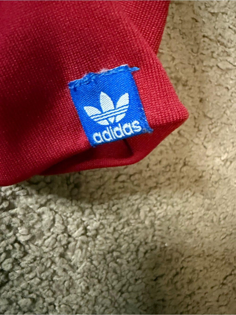 Youth Large 14-16 Adidas Indiana Hoosiers crimson red full-zip track jacket - Picture 7 of 7